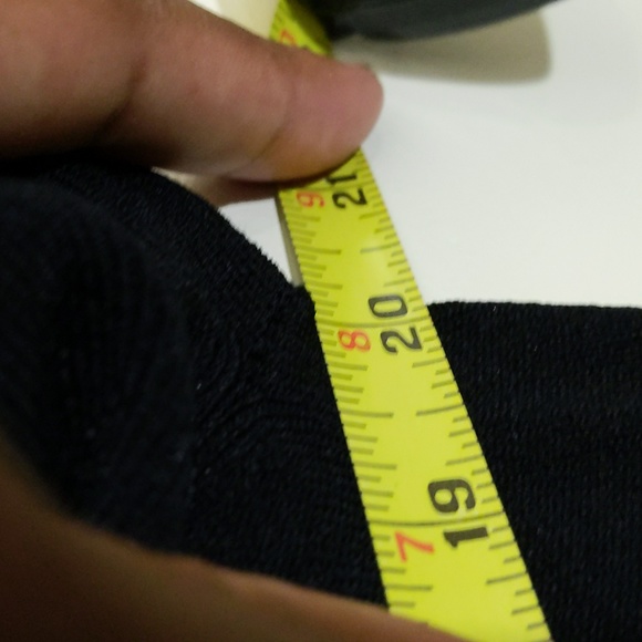 Ness| Black Long Sleeve Shirt With Buckle Laced Pattern Rayon Nylon Blend - Picture 9 of 9